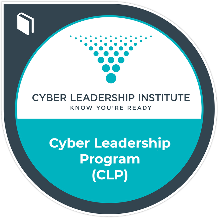 Cyber Leadership Program badge on Credly